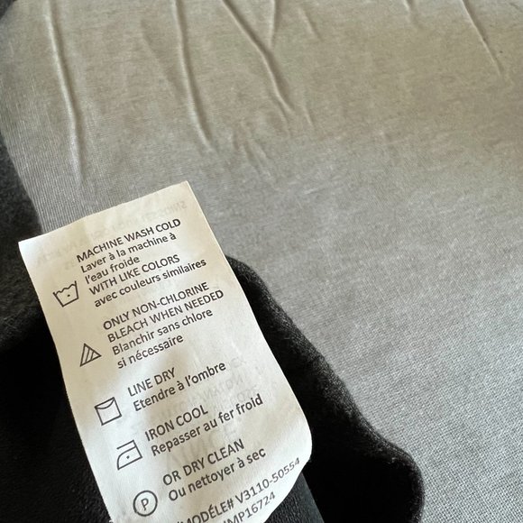 Vince Drop Waist Pleated Cocktail Dress 6 Gray V-Neck - Picture 10 of 10